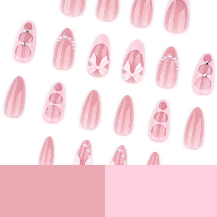 Artful stiletto nails with delicate accents Stornfield