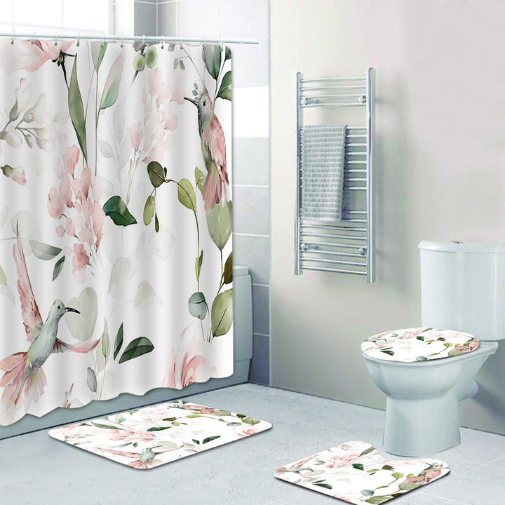 Floral Patterned Shower Curtain Stornfield