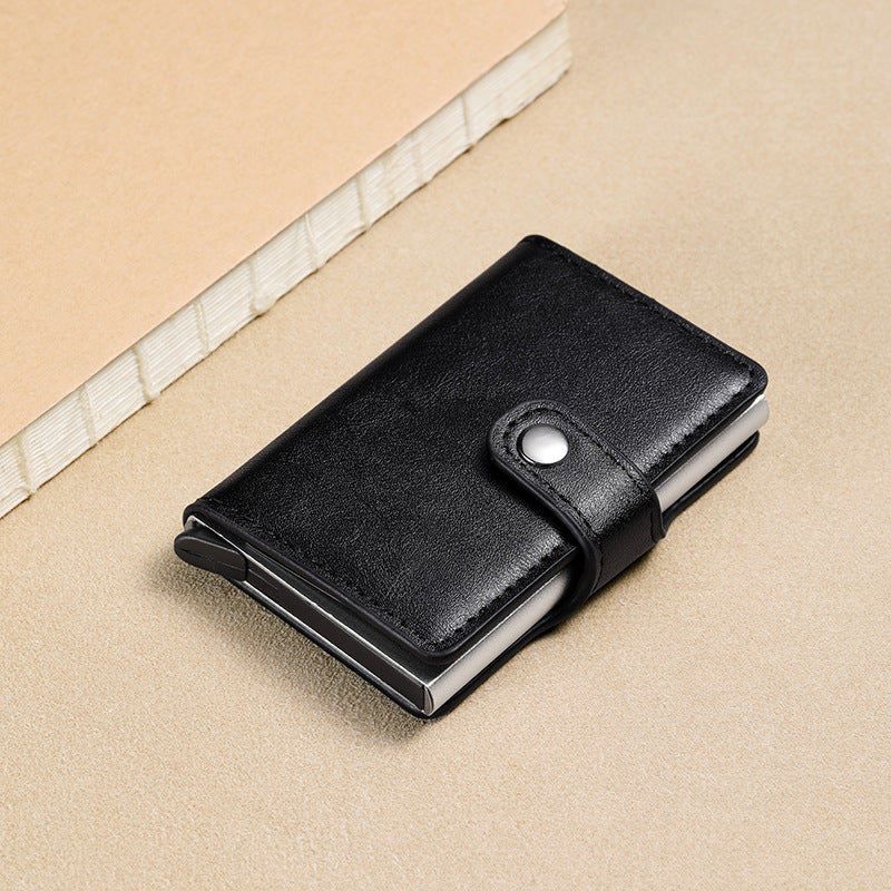 RFID-Blocking Leather Cardholder Stornfield