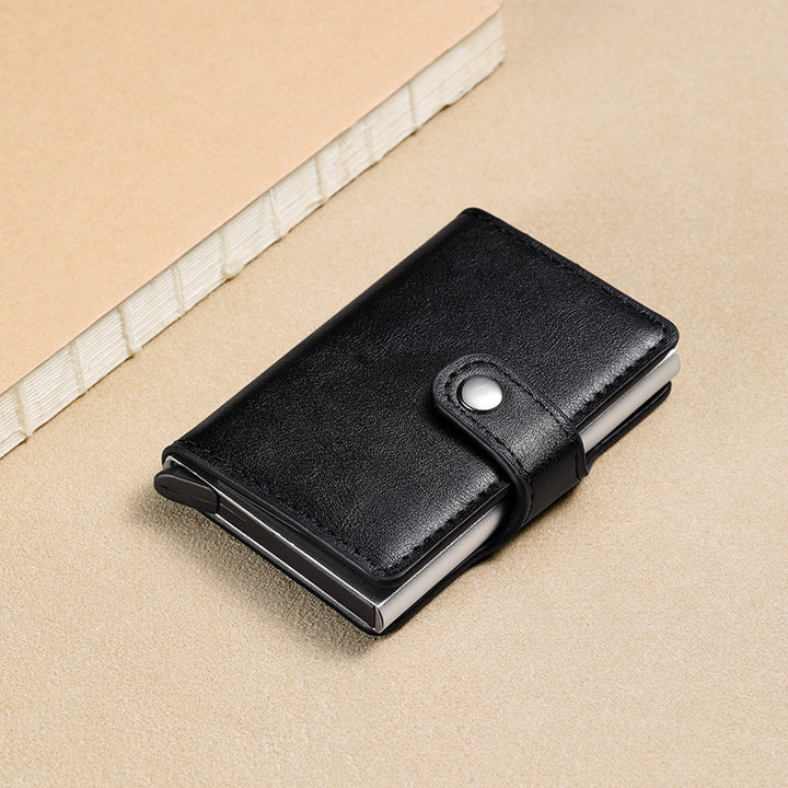 RFID-Blocking Leather Cardholder Stornfield