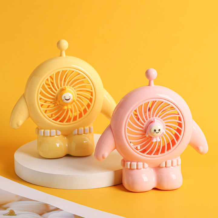 Unisex Fun Hand Fan in Creative Robot Design Stornfield