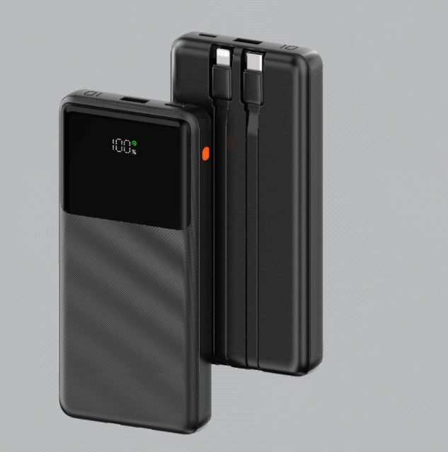 Portable power bank with intelligent LED charging display and fast high-speed charging Stornfield