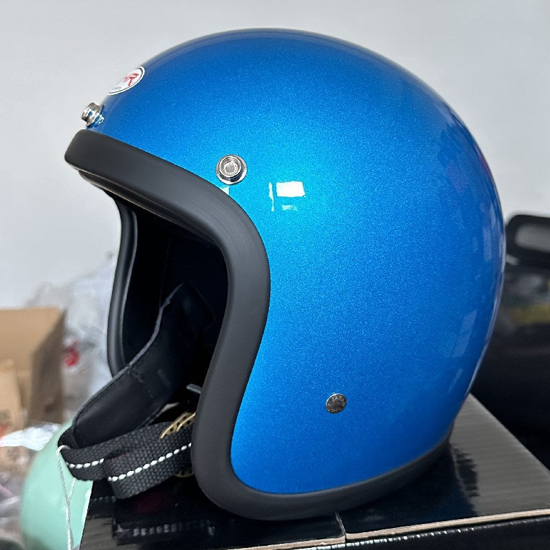 Classic Cruiser Motorcycle Safety Helmet Stornfield