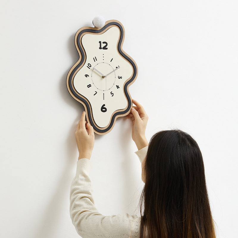 Stornfield | Irregular Creative Wall Decoration Silent Clock