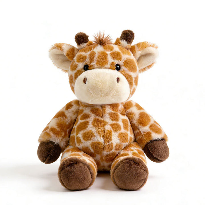 Plush Cow Cuddle Companion with Soft Faux-Fur, Embroidered Face & Huggable Snout Stornfield