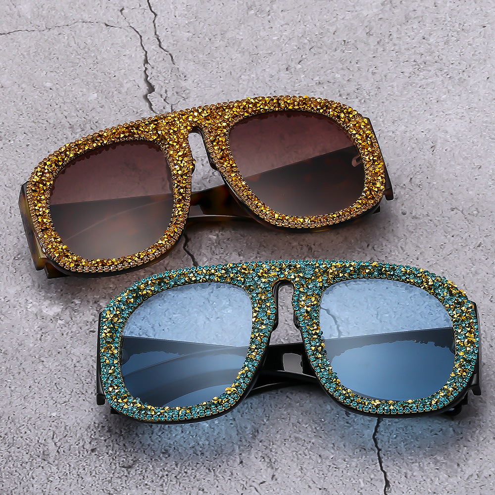Women's eye-catching sunglasses with crystal embellishment Stornfield
