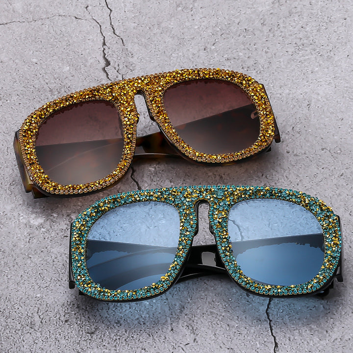 Women's eye-catching sunglasses with crystal embellishment Stornfield