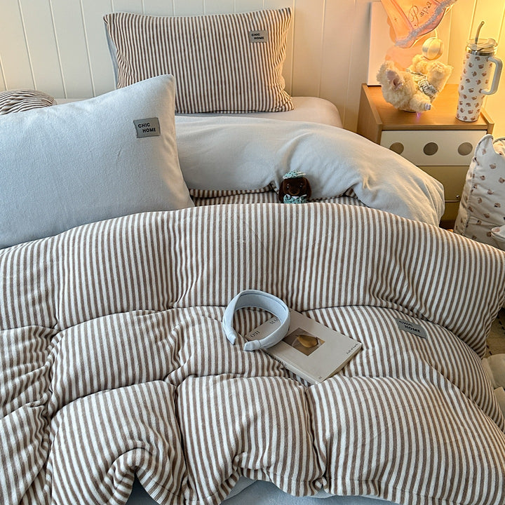 Soft Velvet Duvet Cover Set