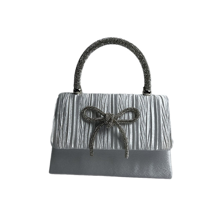 Elegant Textured Handheld Evening Bag