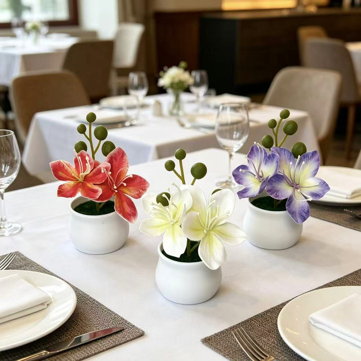 Elegant Miniature Flower Arrangement