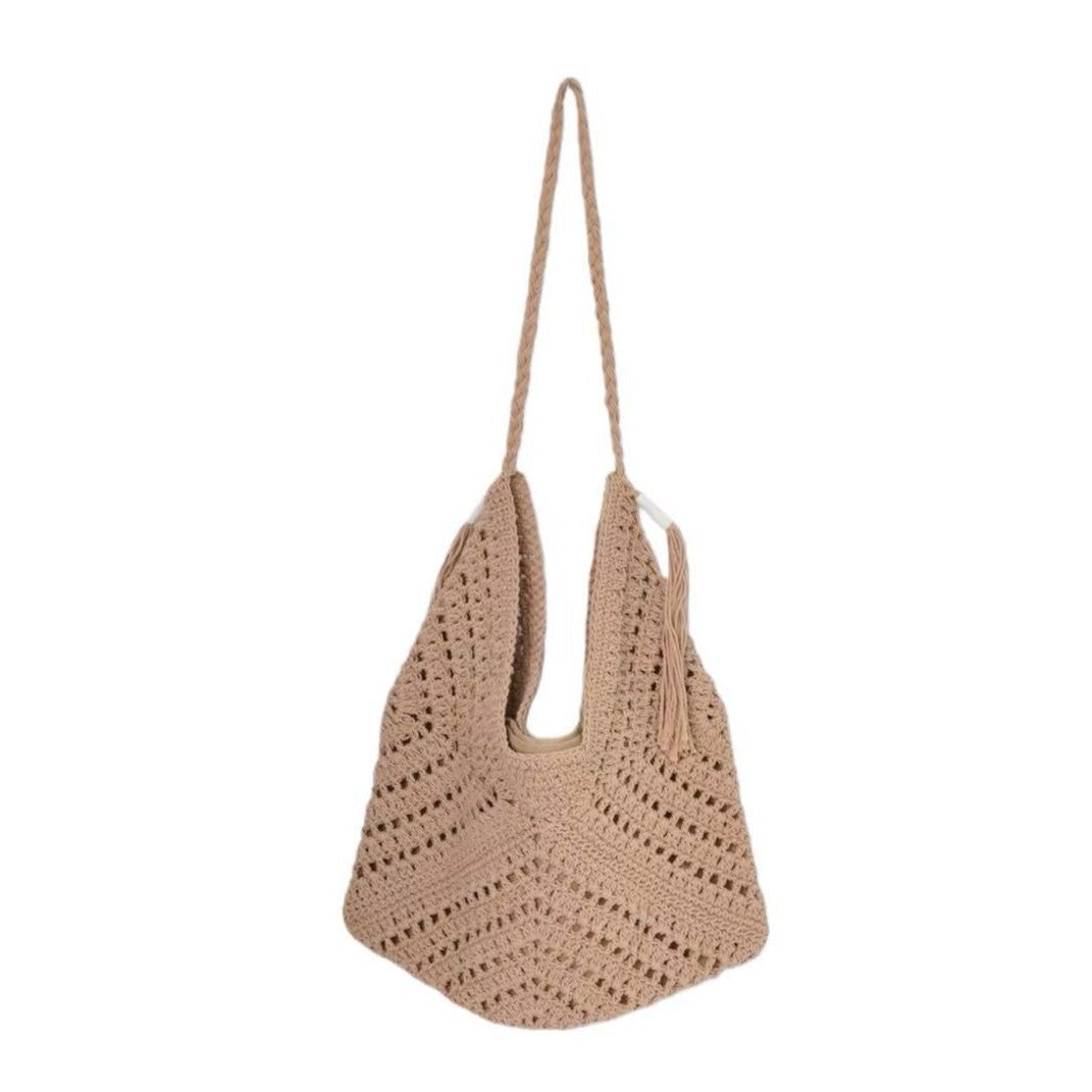 Handcrafted net tote bag Stornfield