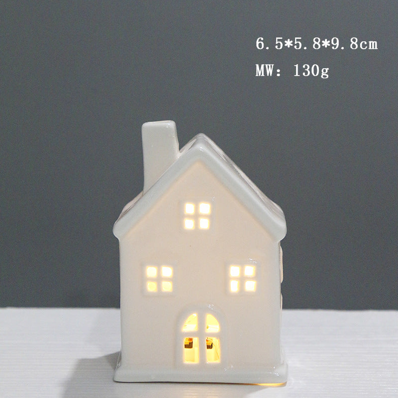 Ceramic House-Shaped Night Light Stornfeild