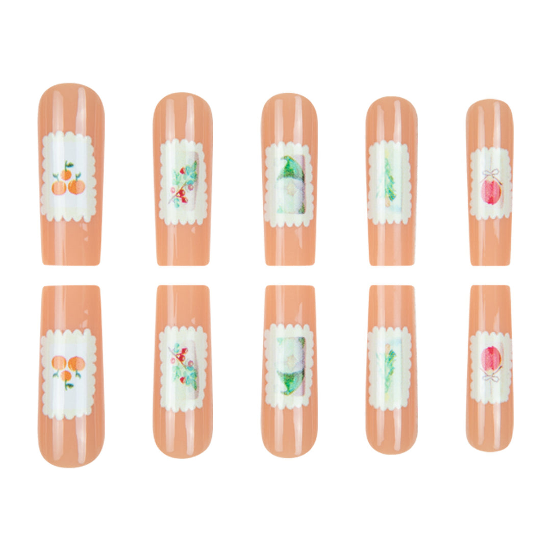 Festive Illustration Nail Art Design Stornfield