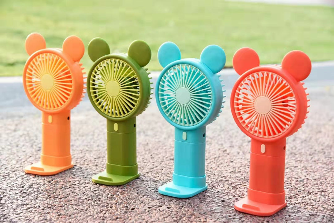 Ladies Portable Handheld Fan with Creative Flower Design Stornfield