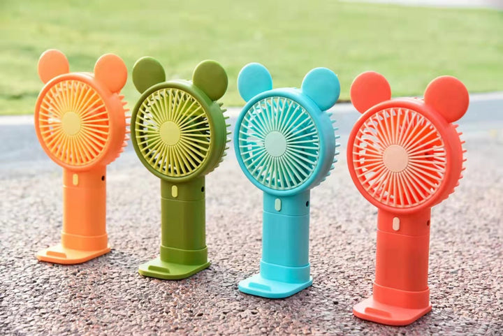 Ladies Portable Handheld Fan with Creative Flower Design Stornfield