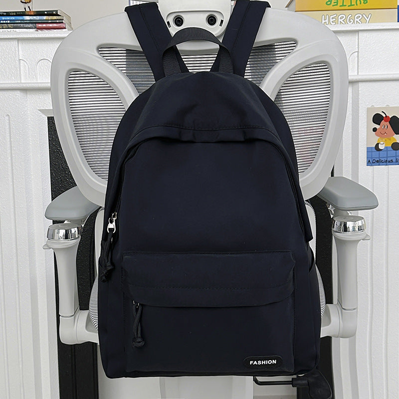 Stylish Casual Backpack with Cute Plush Charm Stornfield