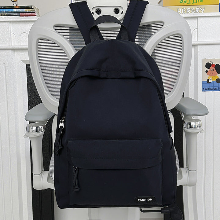 Stylish Casual Backpack with Cute Plush Charm Stornfield