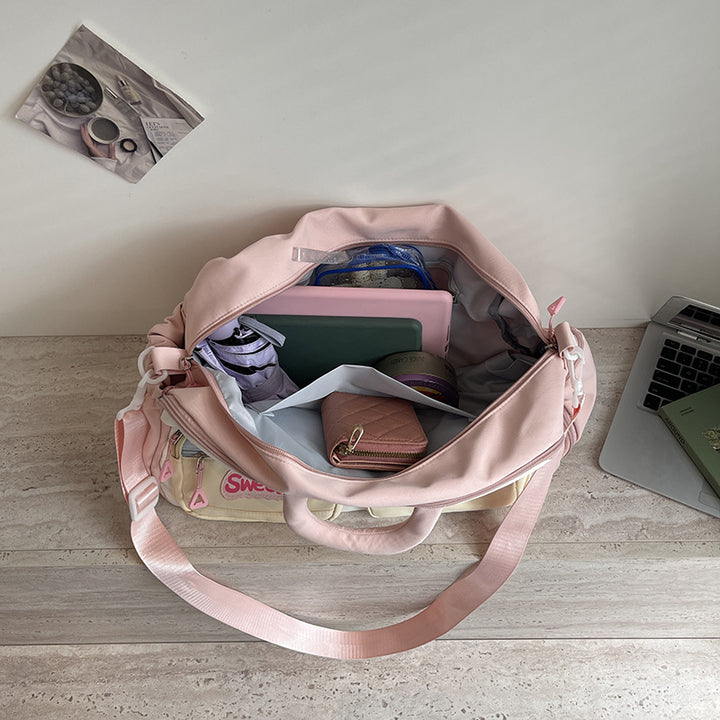 Sporty Shoulder Bag With Multifunctional Compartments Stornfield