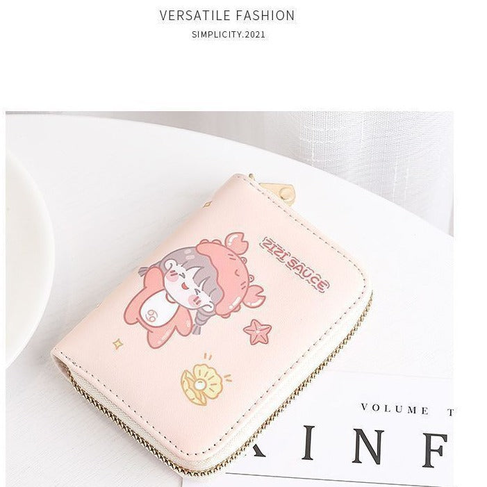Cute Cartoon Character Zip Wallet Stornfield
