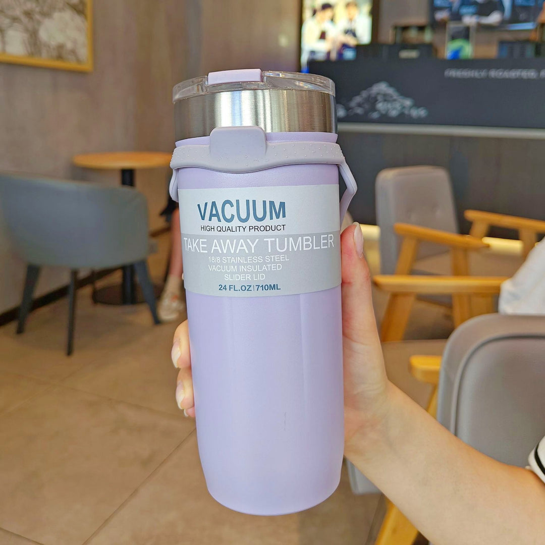 Women double-walled thermos mug with non-slip silicone base Stornfield
