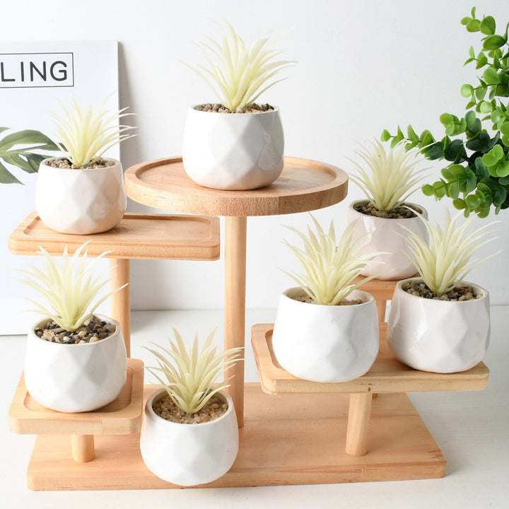 Decorative Faux Succulent Plant Arrangement