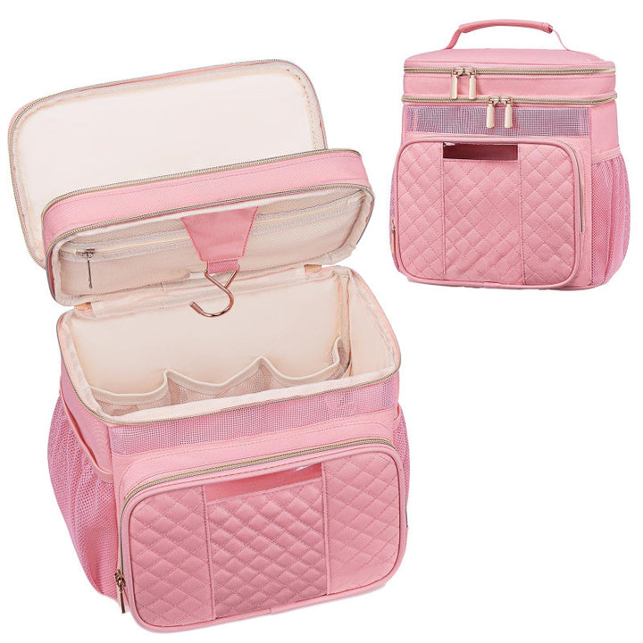 Cosmetic Organizer Bag with Versatile Compartment Layout Stornfield
