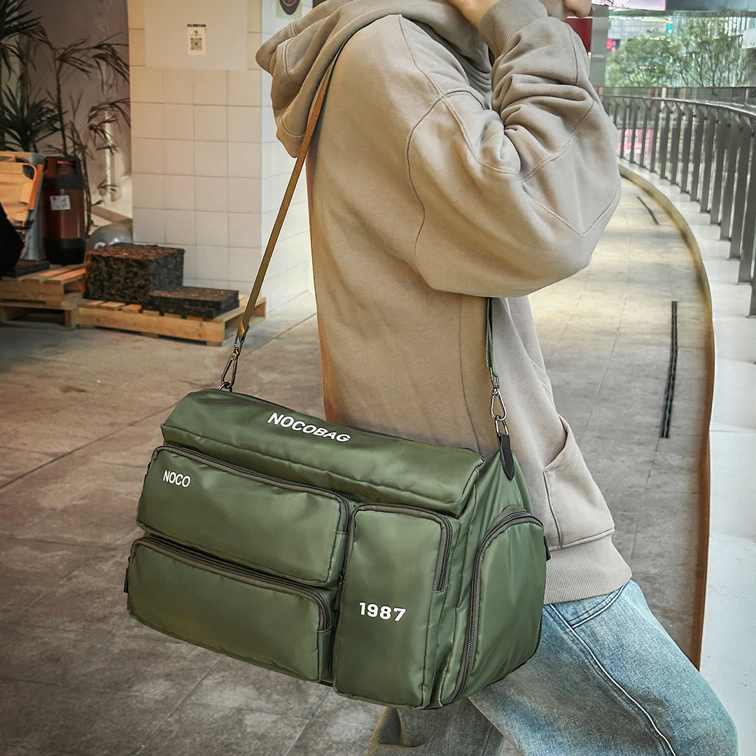 Versatile Multi-Pocket Utility Duffel Bag