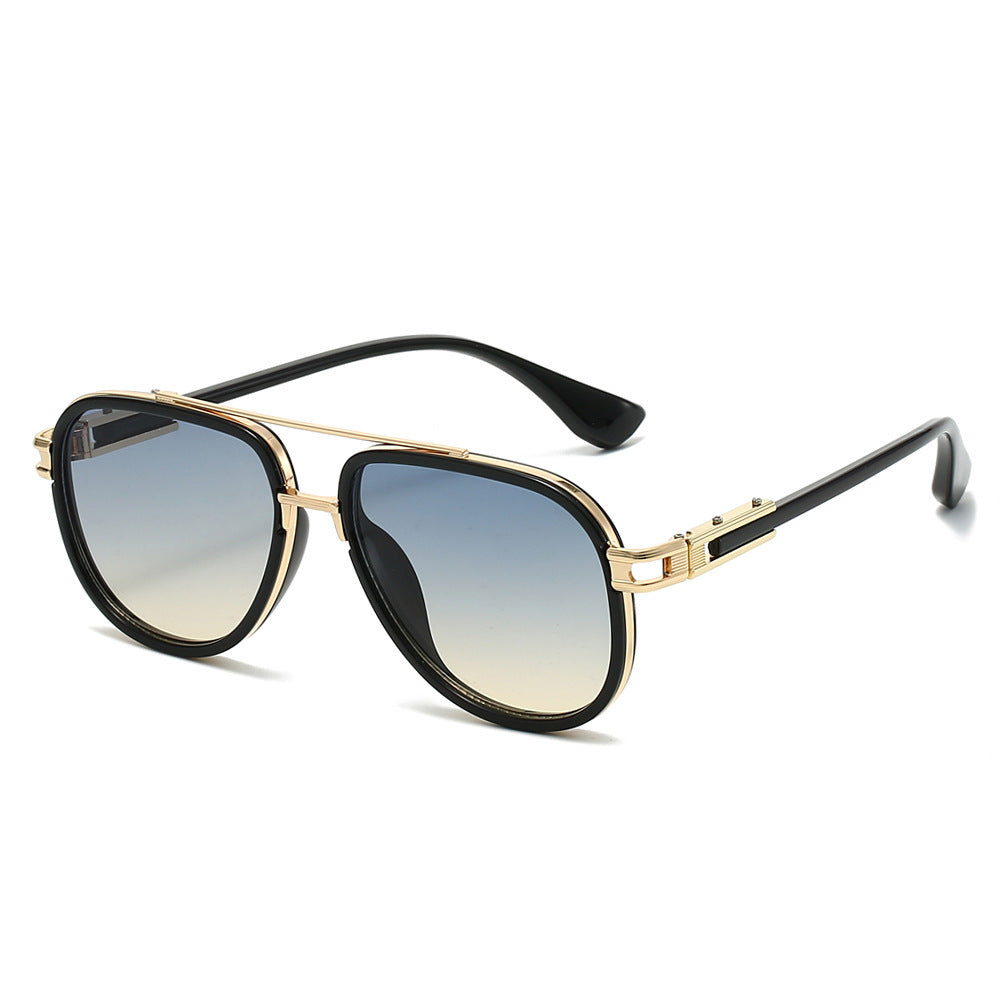 Vintage-Inspired Bold Geometric Sunglasses Stornfield