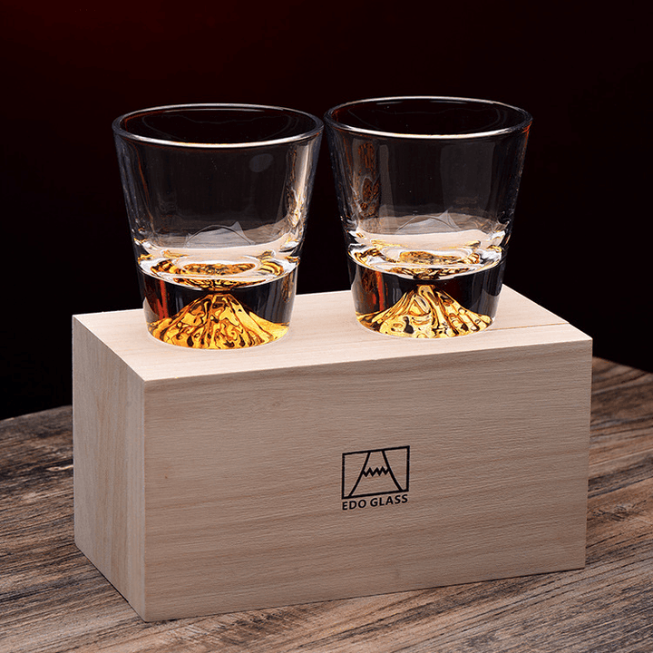 Japanese Mount Fuji Whisky Glass Sets | Stornfield