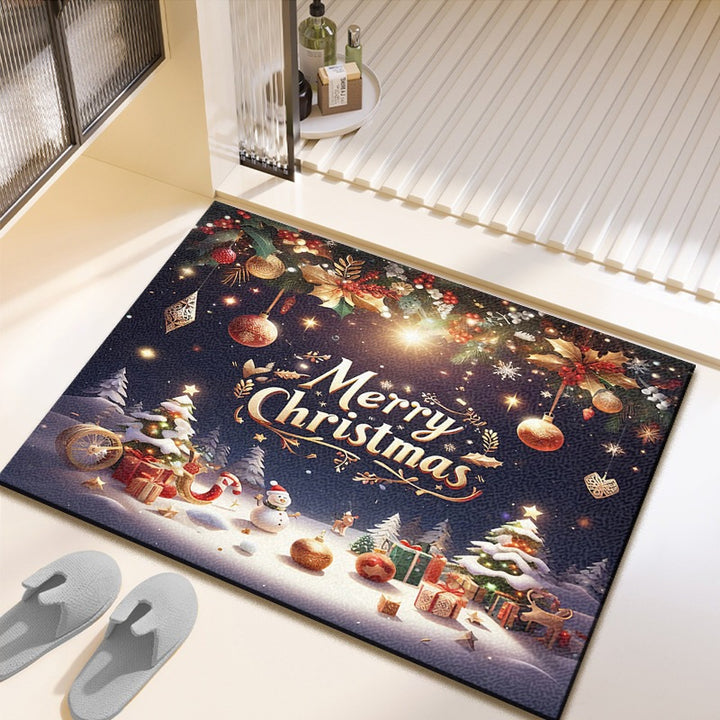 Holiday Themed Area Mat