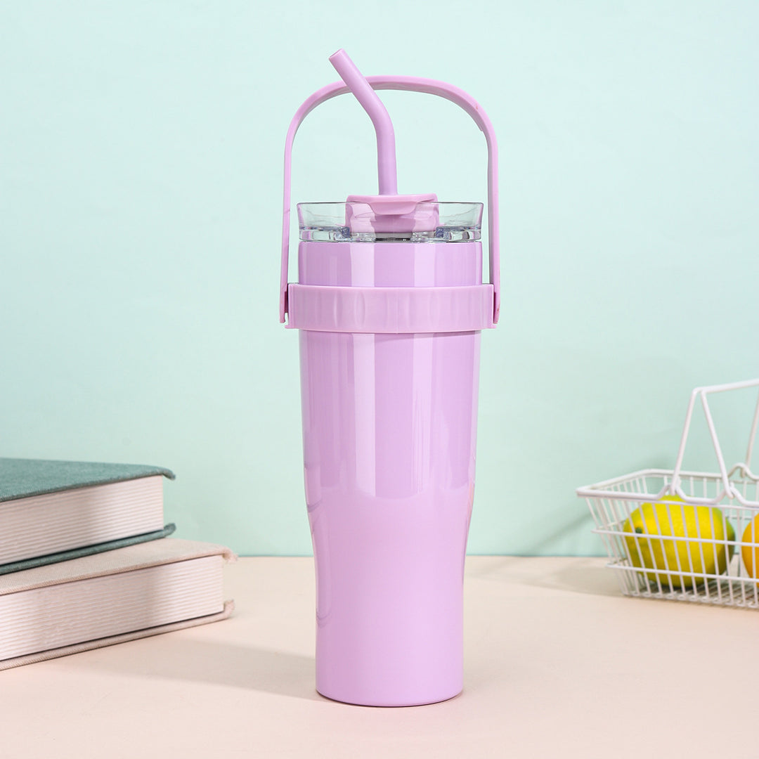 Women's drinking cup with straw Stornfield
