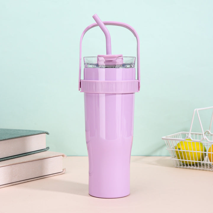 Women's drinking cup with straw Stornfield