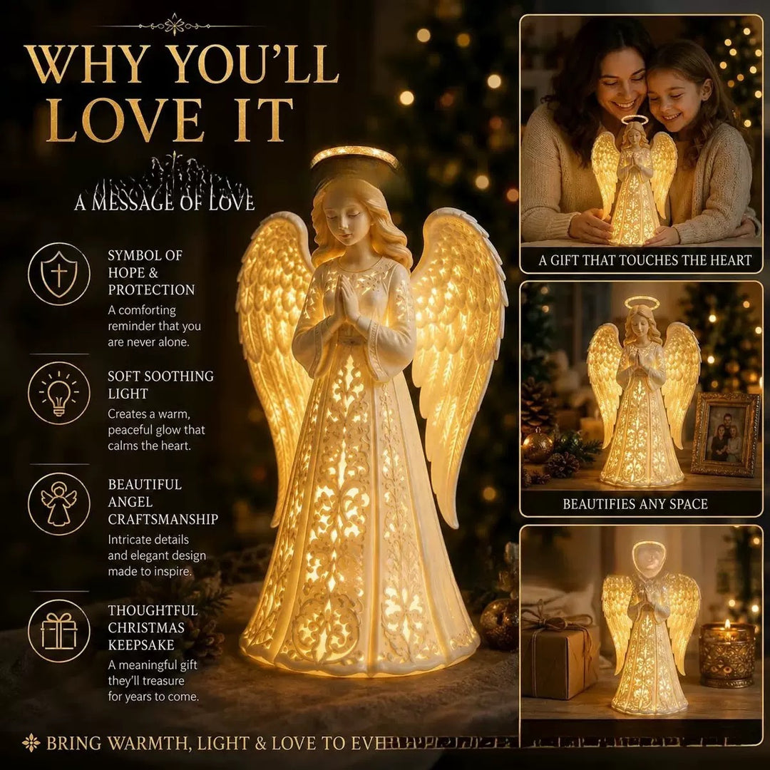 Decorative Angel Lamp Stornfield