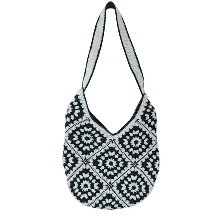 Handmade shoulder bag with unique pattern Stornfield