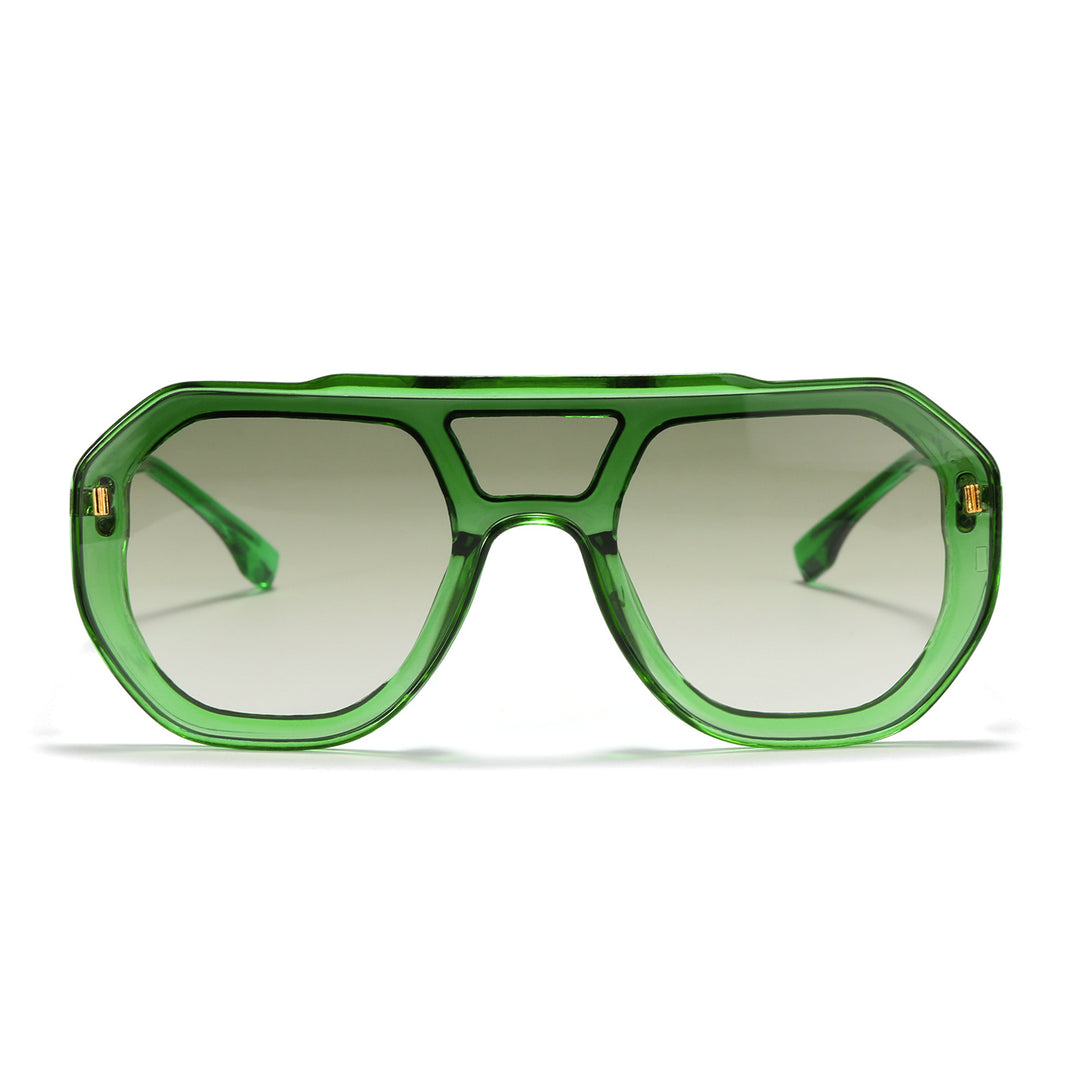 Women oversized geometric sunglasses with elegant frame Stornfield