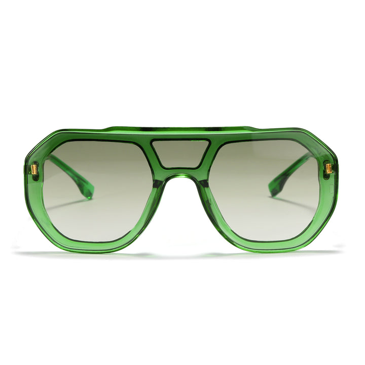 Women oversized geometric sunglasses with elegant frame Stornfield