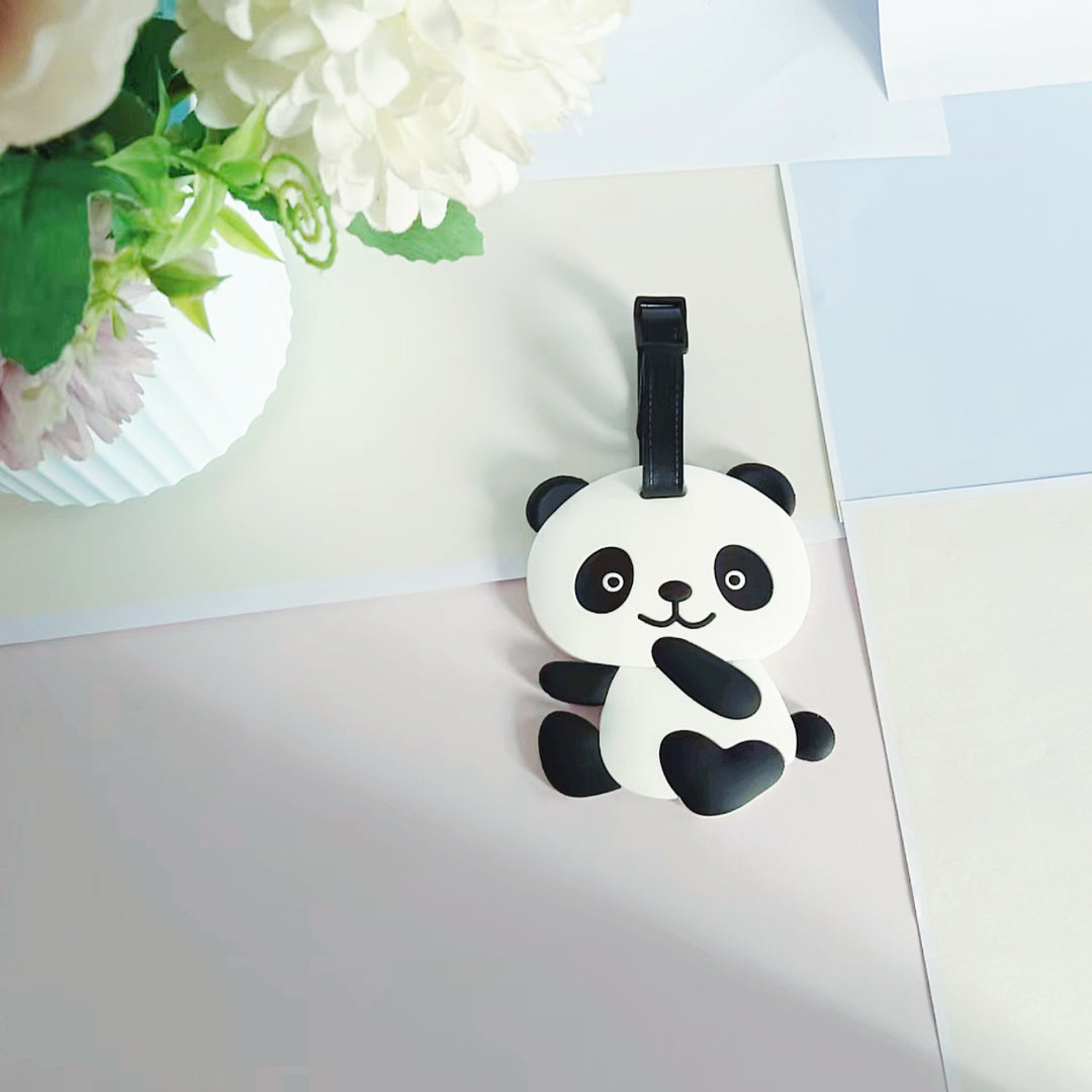 Unisex Panda-Themed Luggage Tag Stornfield