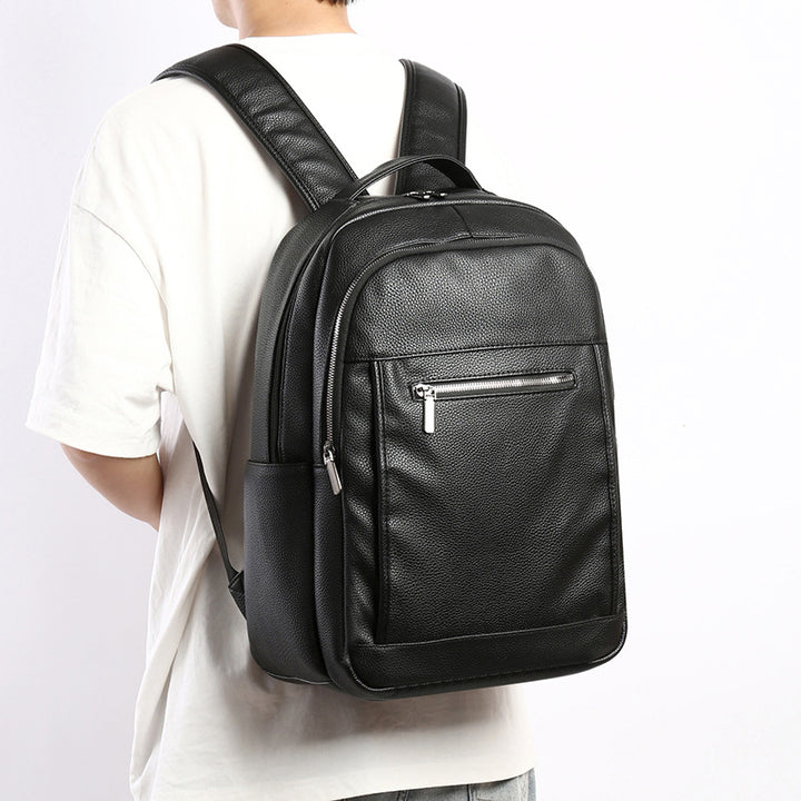 Premium Leather Business Backpack Stornfield