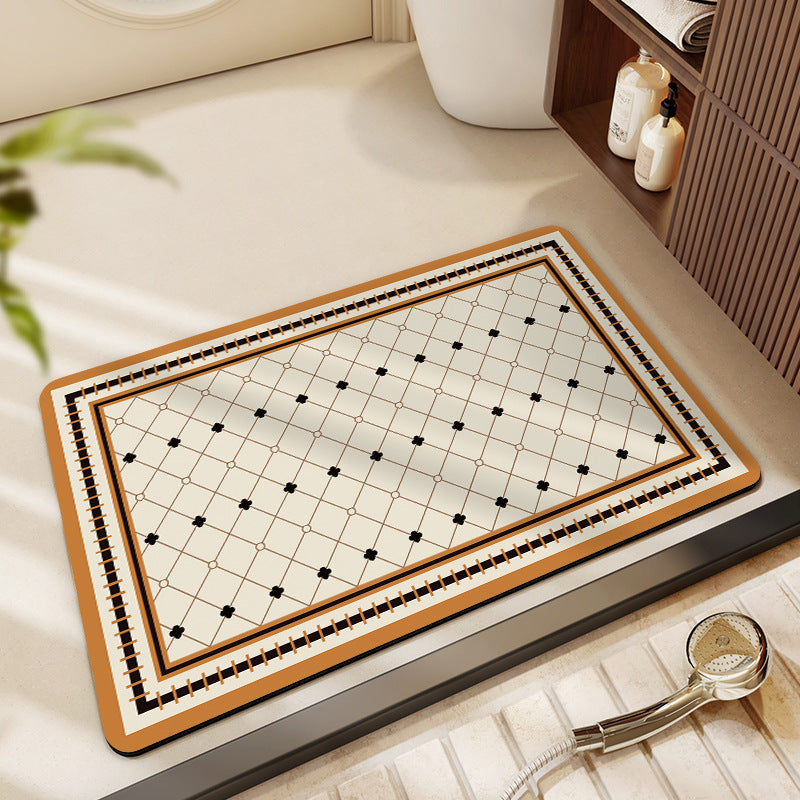 Luxurious Bathroom Floor Mat Stornfield