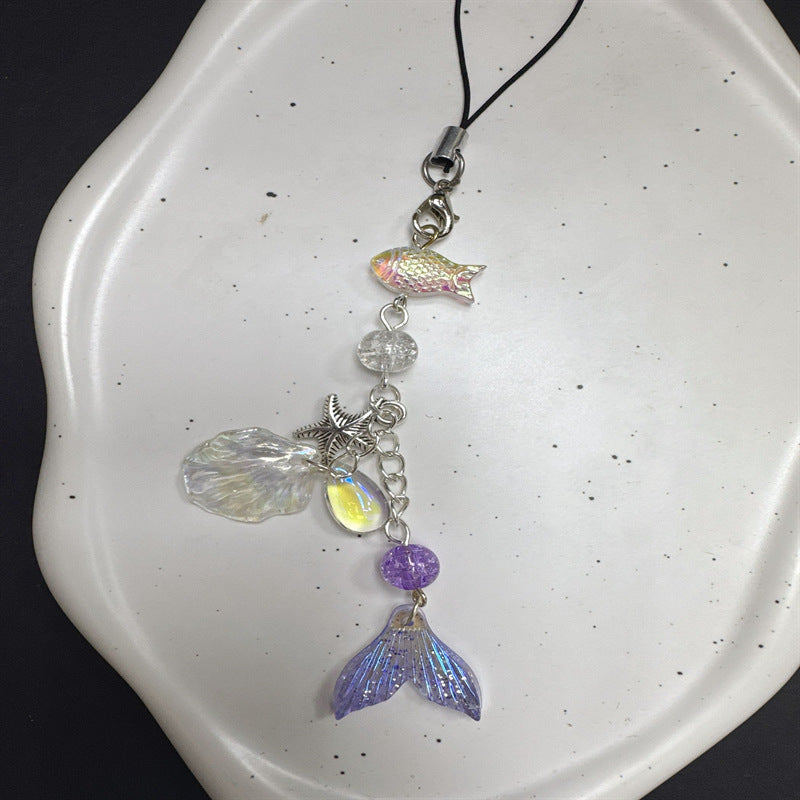 Decorative Sea-Themed Charm Keychain Stornfield