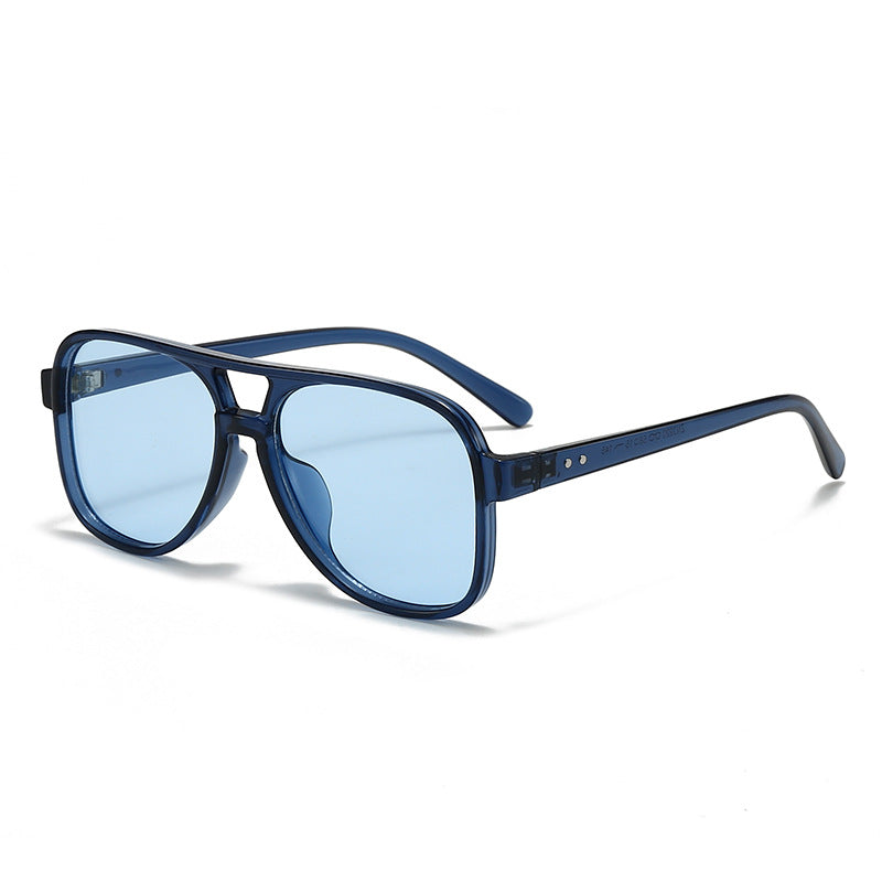 Men's Oversized Transparent Square Glasses Stornfield