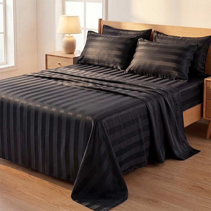 Luxury Satin Bed Sheet Set