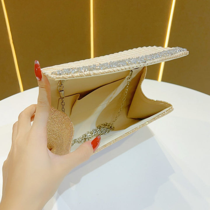Elegant Pleated Evening Clutch