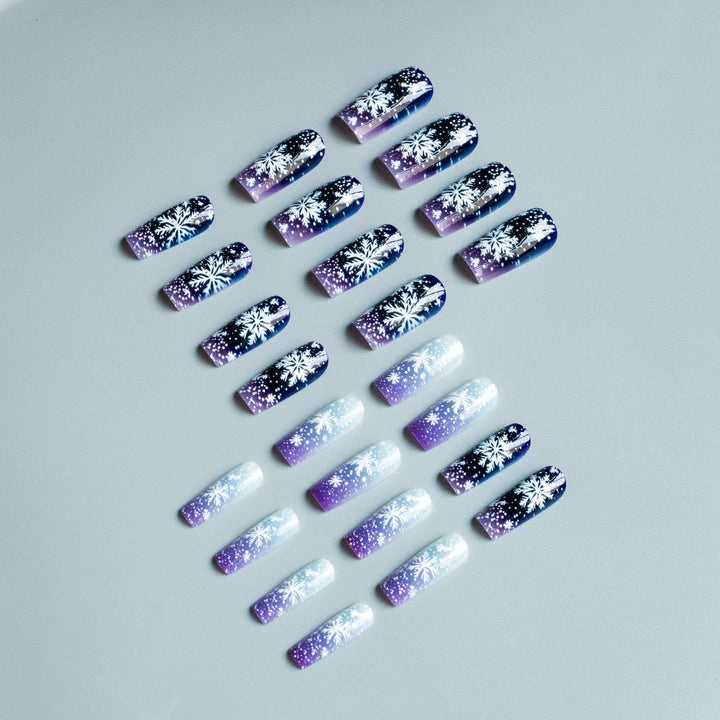 Winter-Themed Gel Nail Art Set