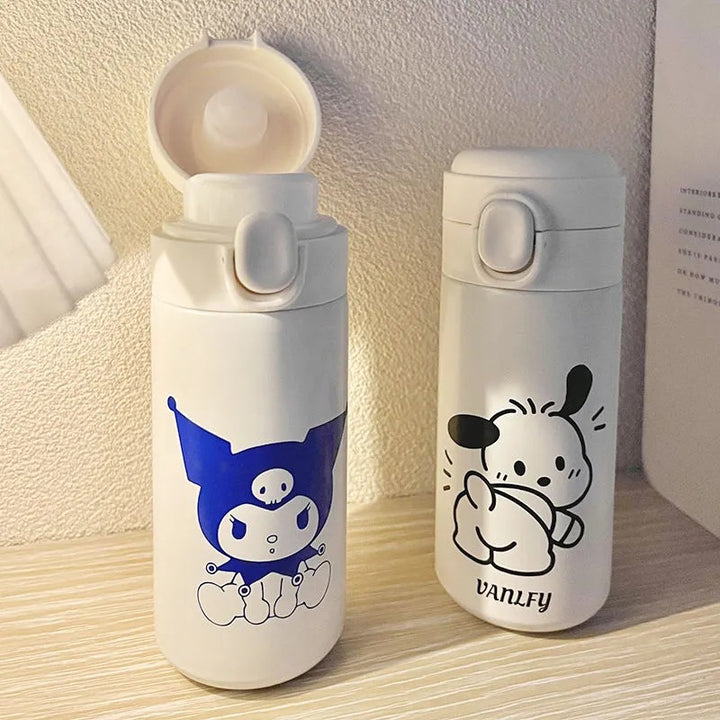 Ladies insulated drinking bottle with secure closure system and creative design Stornfield