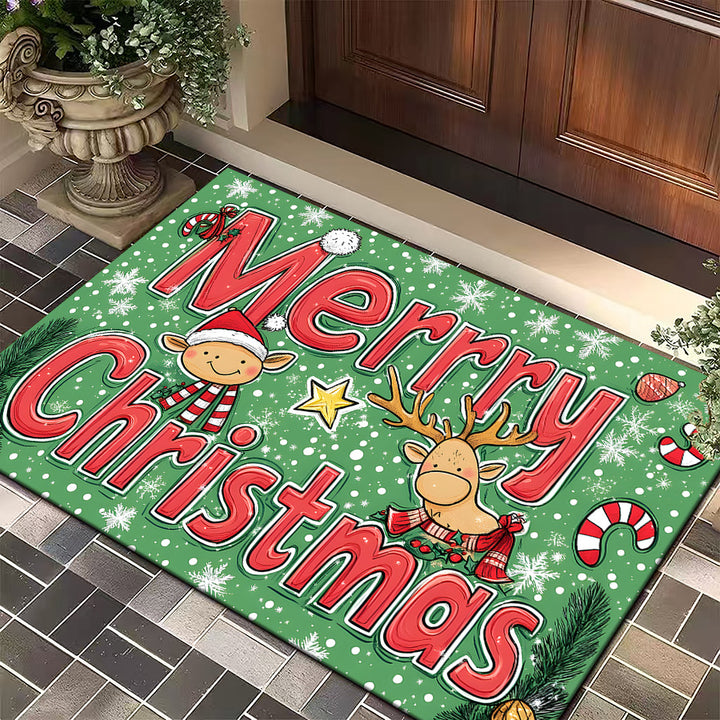 Festive Themed Welcome Mat