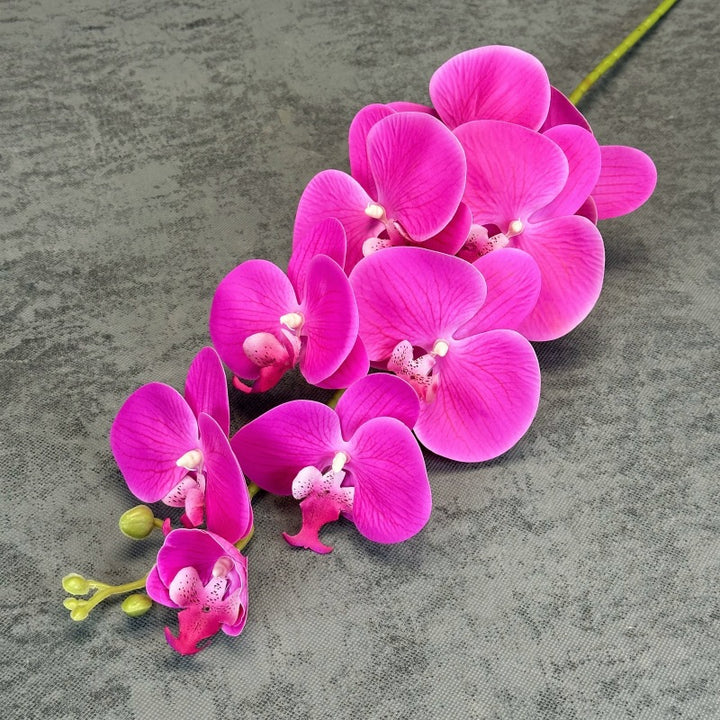Realistic Silk Orchid Stem