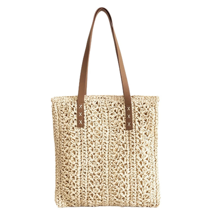 Handcrafted Beach Bag in Modern Macrame Style Stornfield