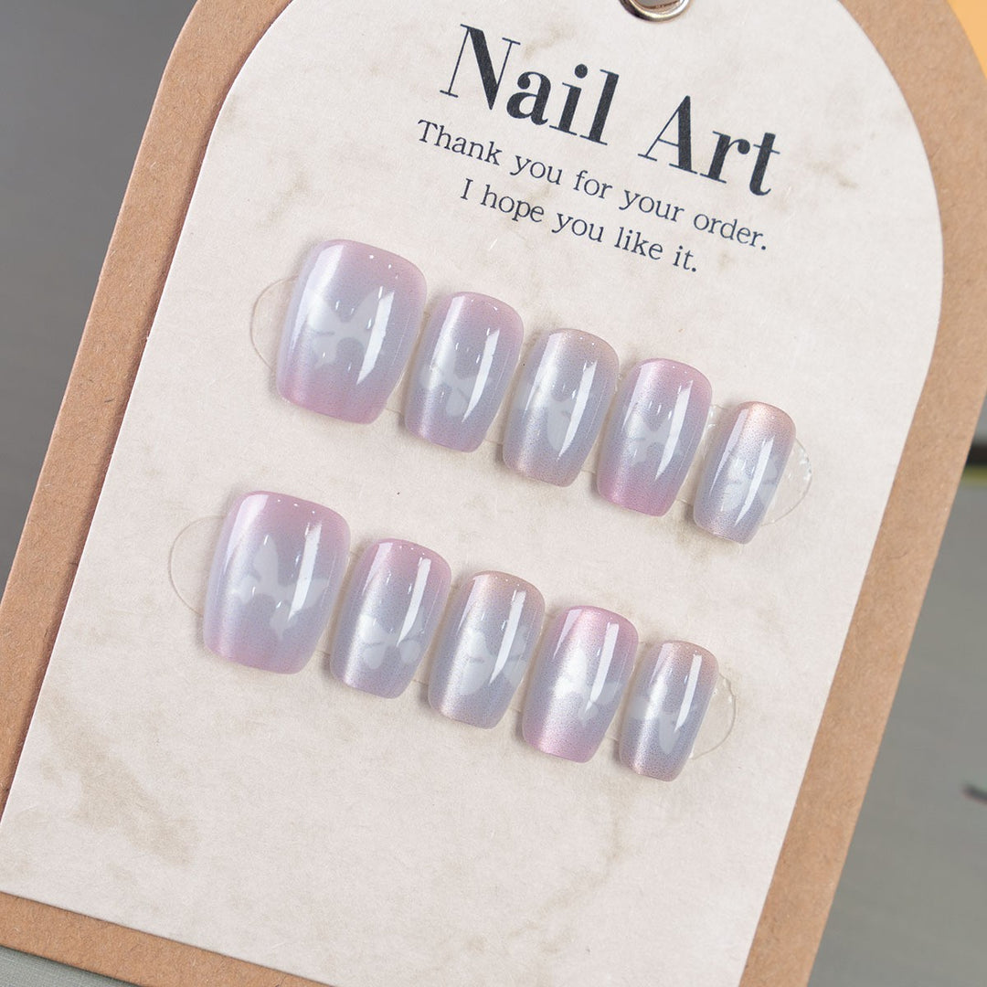 Stylish Press-On Nail Art Set Stornfield