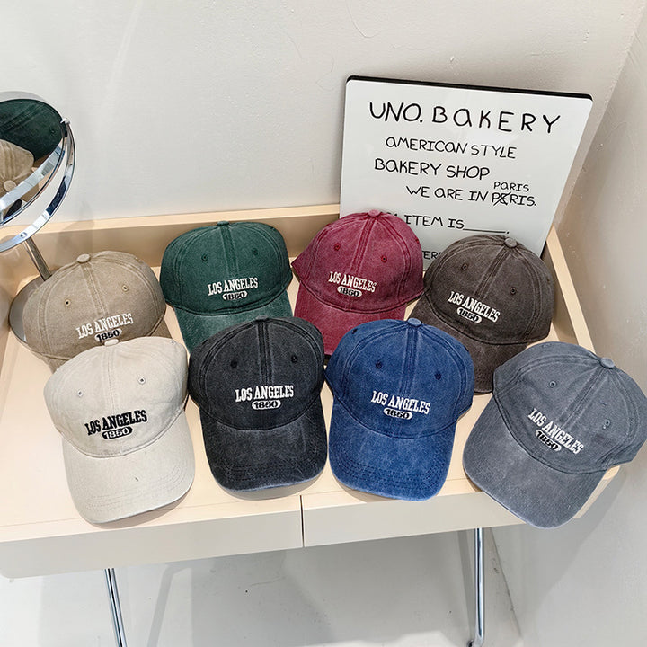 Women's Vintage-Inspired Fabric Baseball Cap Stornfield